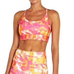 Wildfox Monica Fuscha/Prpl/Marigold Sports Bra